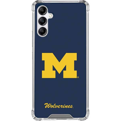 University of Michigan M Logo Bold Galaxy A15 5G Clear Case